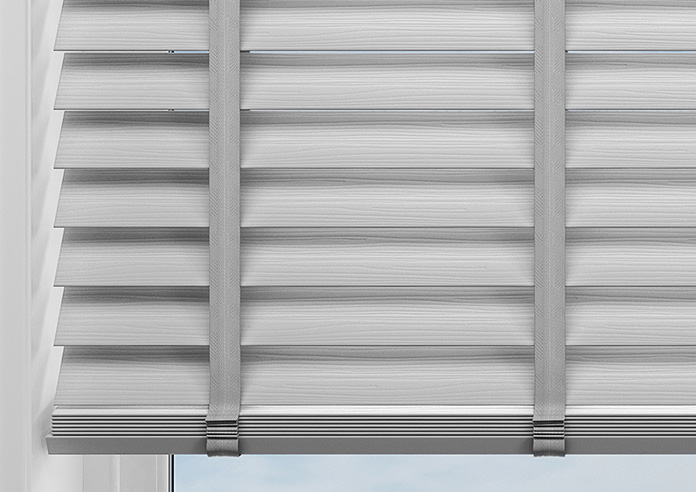 Ecowood Deluxe, Moonstone Grey Fine Grain - Motorised Venetian Blind - Image 9